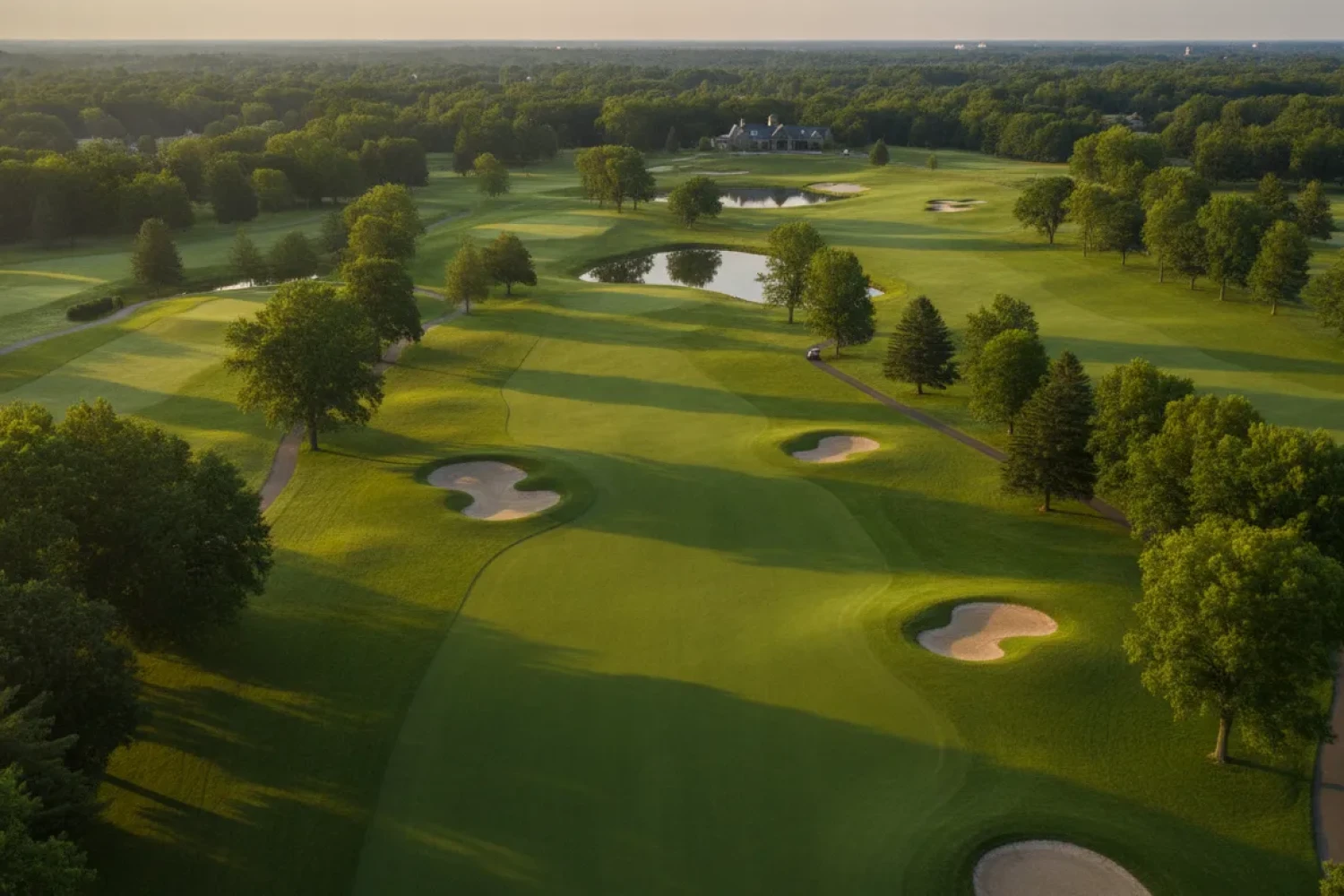 Northeastern golf course landscape for selling a golf course in New York, New Jersey, or Connecticut